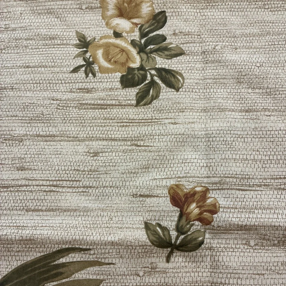 Vintage Dan River Pillowcase (2) King Floral Made in USA No Iron Percale 19.5x40